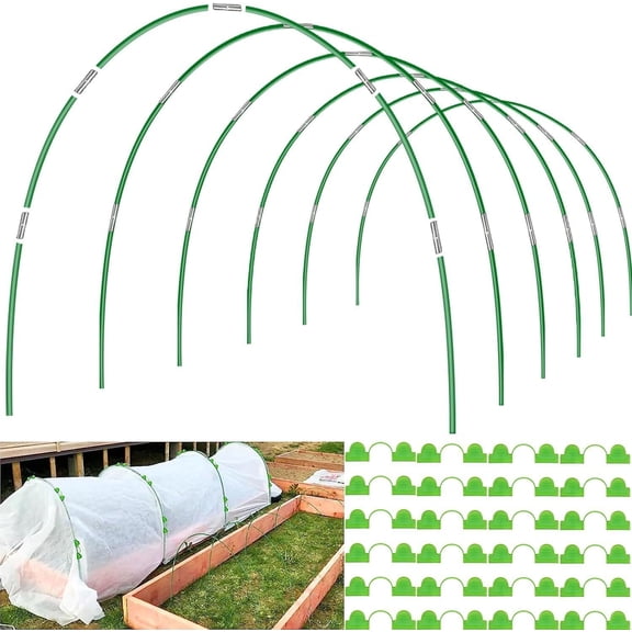 Garden Hoops For Raised Beds Wide 36pcs 8ft Garden Tunnel Hoops For Row Cover Ne
