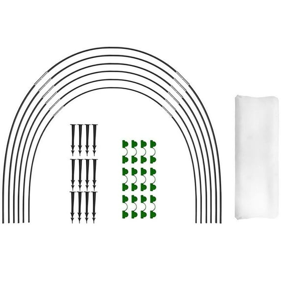 Garden Hoops for Netting, Crop Protection Hoops,Cloches Growing ...