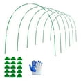thumbnail image 1 of Garden Hoops for Raised Bed, 6 Sets of 8FT Long Greenhouse Hoops Grow Tunnel, Rust-Free Fiberglass Support Hoops Frame, 1 of 8