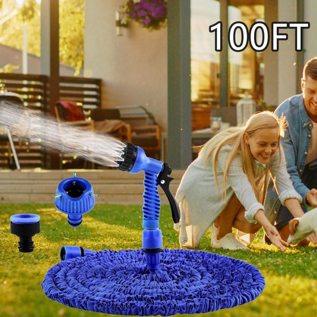 Garden Hose 100FT Expandable Flexible Garden Hose High Pressure