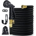 thumbnail image 1 of Garden Hose 100ft Kink-Free for Outdoor Water Hose Upgraded Leakproof Lightweight No-Kink 100ft Garden Hose, 1 of 6