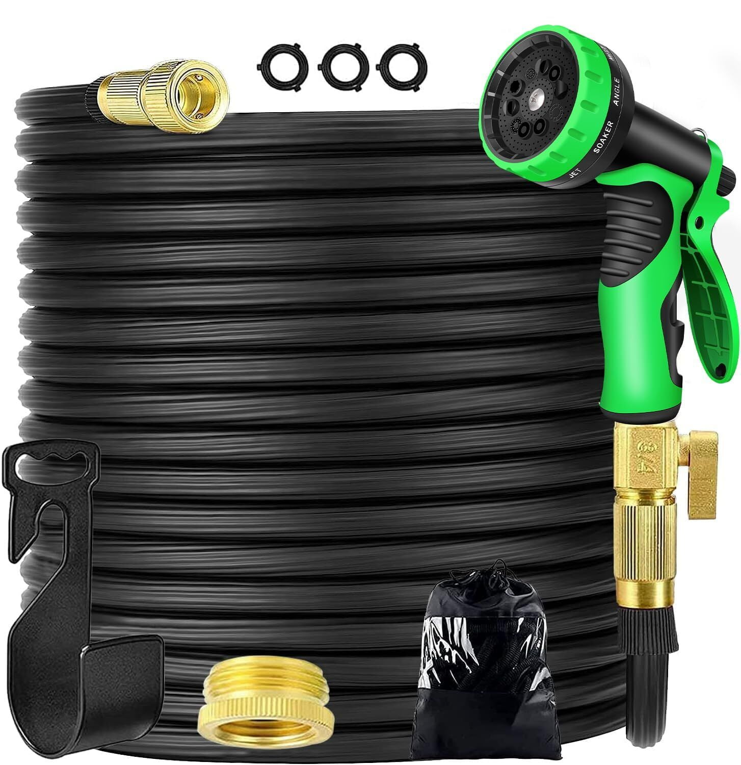 Garden Hose 100ft Water HOse, Copper Bullet Hose, Lightweight Leakproof