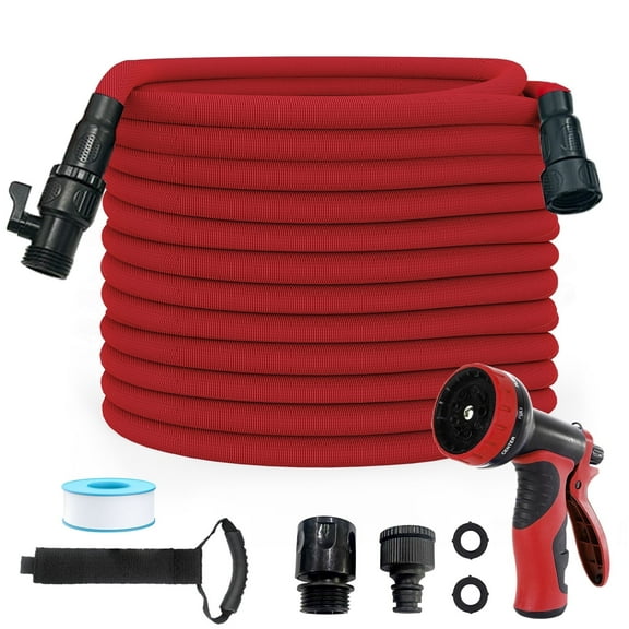 Garden Hose, 100ft Water Hose, Pliable Garden Hose with 3/4" Fittings, Water Pipe, Outdoor Watering Hose for Lawn, Garden, Car – Useful House Gifts