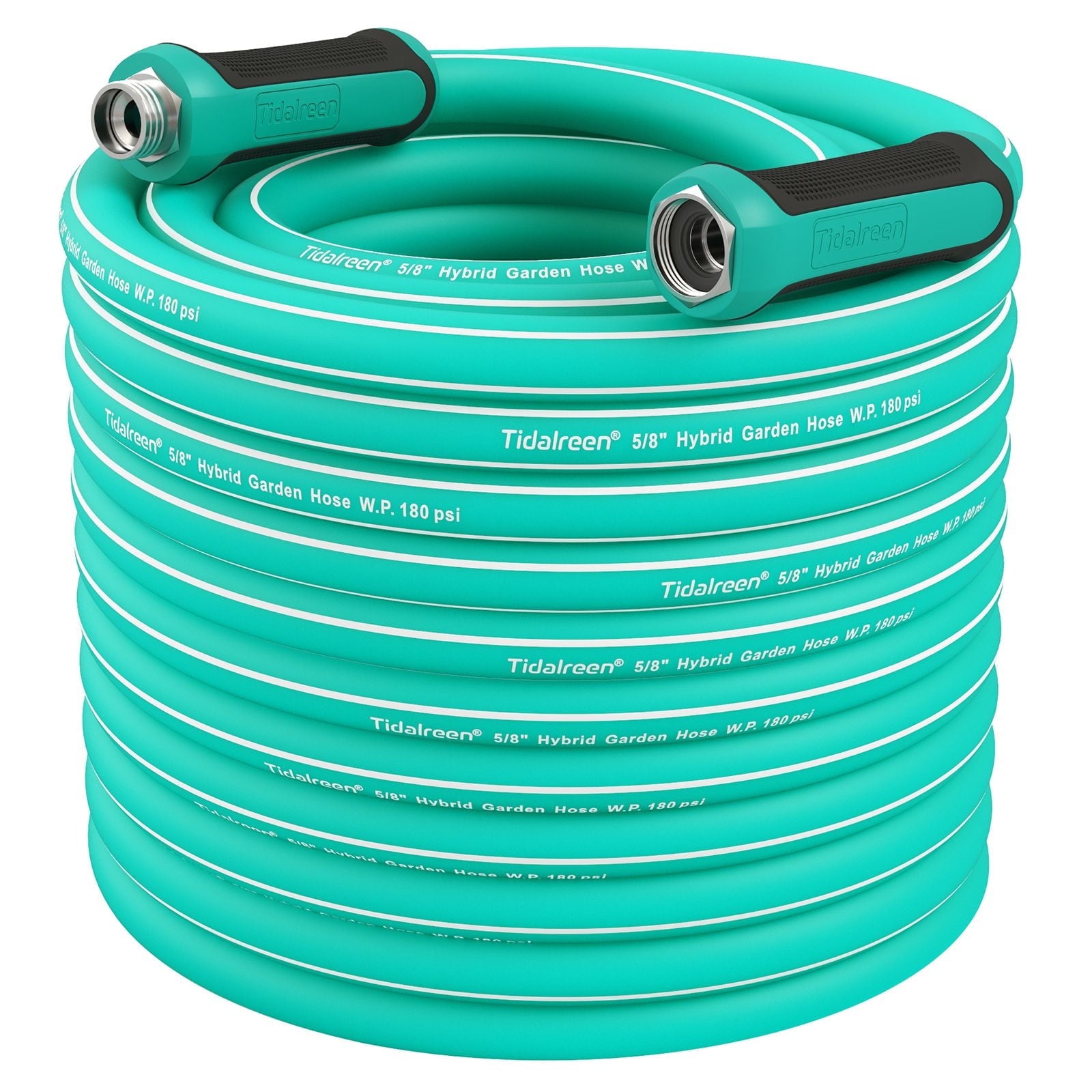 100ft X 5/8" Heavy Duty Garden Hose, 600PSI, Drinking Water Safe, No-Kink Water Hose for Outdoor, 3/4"GHT