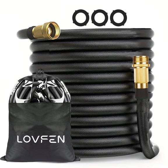 Garden Hose 150 FT, Retractable Lightweight No Kink, Durable Expandable Water Hose For Outdoor Watering, Car Wash, Lawn & Yard Pet Cleaning