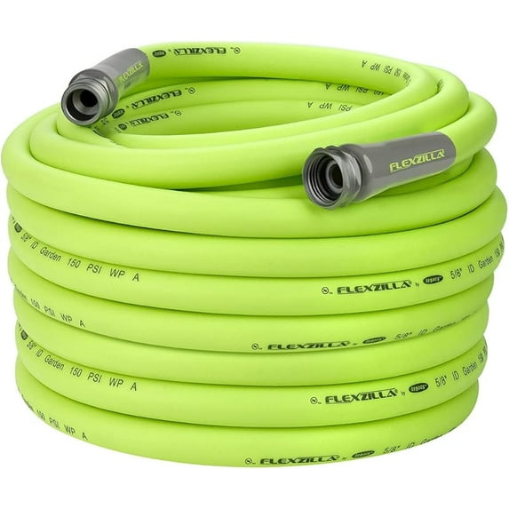 Garden Hose 5/8 in. x 100 ft., Heavy Duty, Lightweight, Durable, ZillaGreen - HFZG5100YW-E