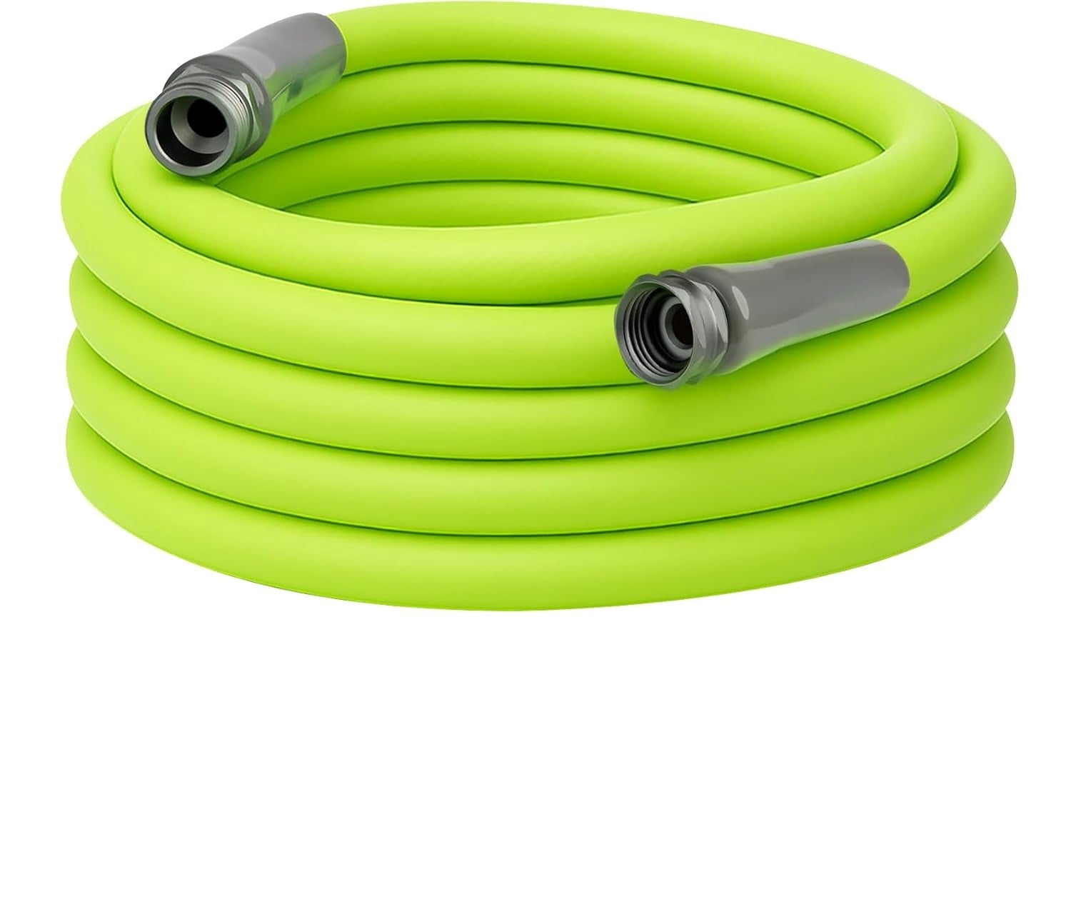 Garden Hose 5/8 in. x 50 ft., Lightweight All-Weather Water Hose, Durable and Flexible, Leak-Free Connections
