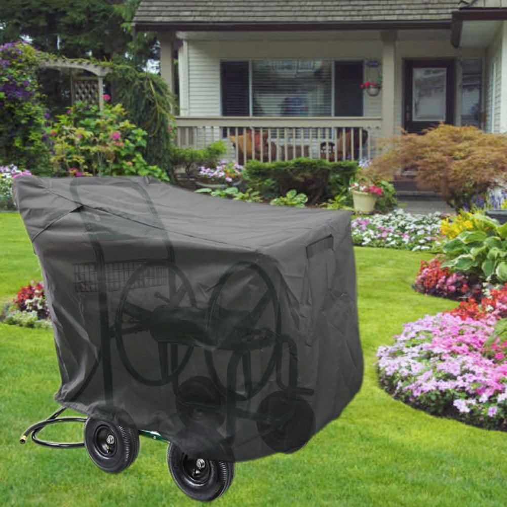 Garden Hose Cart Cover,Protect Your Reel and Prolong Its Life Smile Home