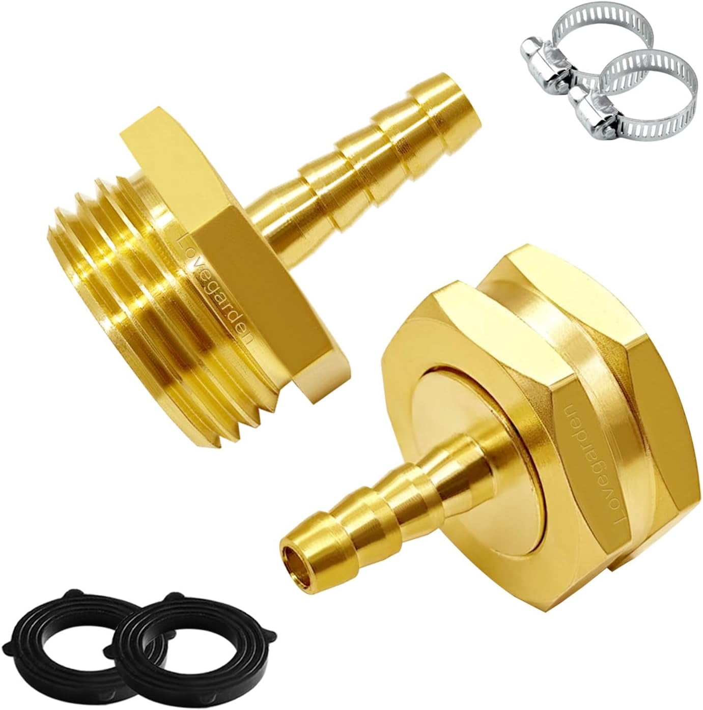 Ght Garden Hose Connectors 1/4
