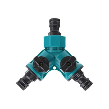 Garden Hose Connectors W/Shut-off Valve Water Pipe Quick Connects for Watering G