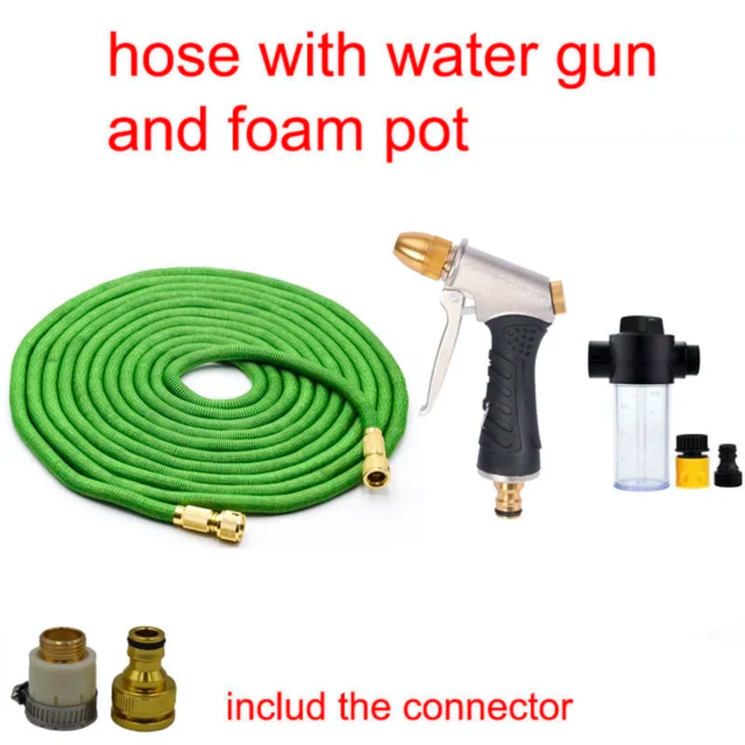 Garden Hose Expandable Magic Hose Pipe High Pressure Car Washer