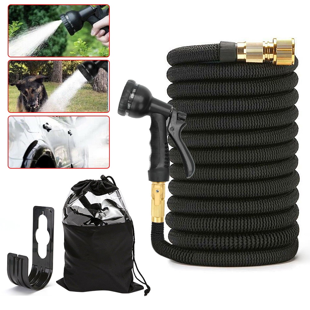 Garden Hose Flexible Expandable Retractable, No Kink Expanding Water