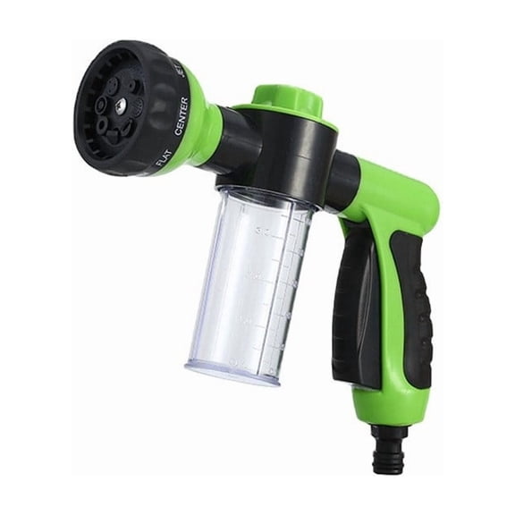 Garden Hose Foam Sprayer,8-Pattern High-Pressure Nozzles,Sprayer with Soap Dispenser,for Car Washing, Pets and Showering