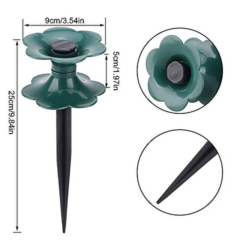 Garden Hose Guide Holder Spike, 3 Pack Hose Guide Spikes Water Hoses