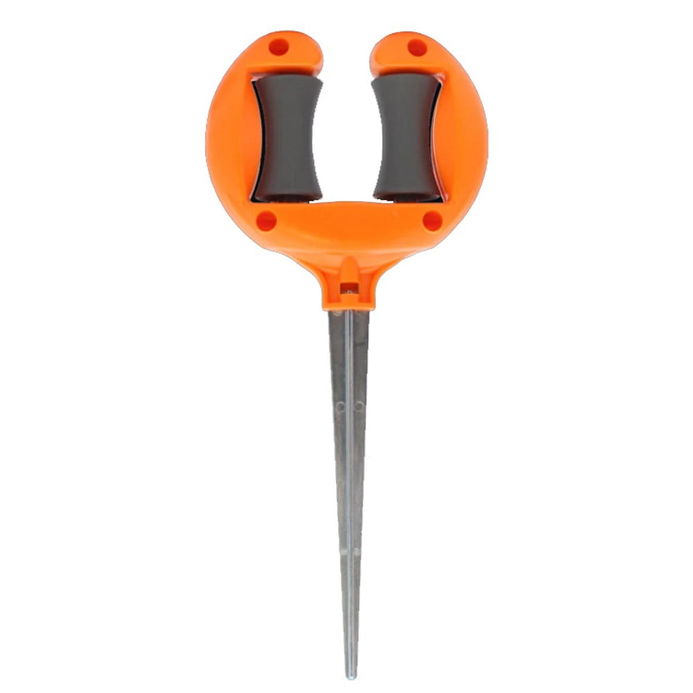 Garden Hose Guide Stakes, Metal Stakes, MultiPurpose Spike and Roller