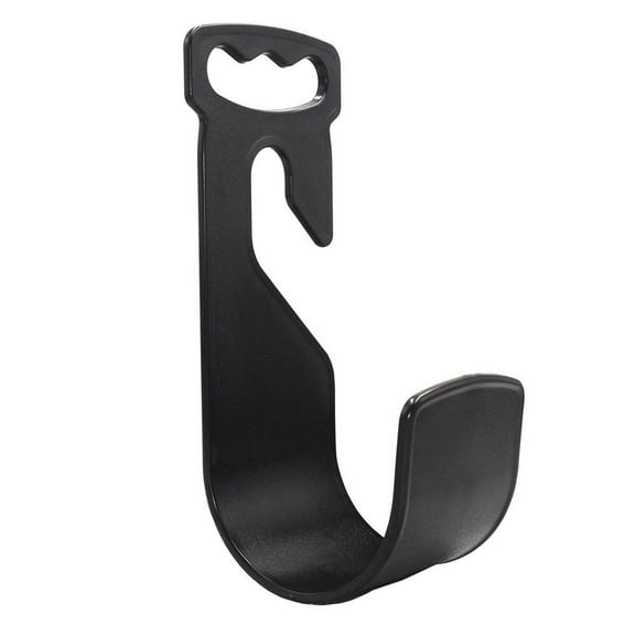 Garden Hose Hanger Hook | Heavy Duty ABS Water Hose Holder Organizer | Rust Resistant Wall Mount Storage Rack | Comfortable Handle | Fits Expandable Garden Hoses | 24.5 x 11 x 9cm