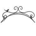 thumbnail image 1 of Garden Hose Holder Black Multifunction Antique Style Bird Brackets Water Pipe Storage, 1 of 21