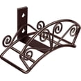thumbnail image 1 of Garden Hose Holder Heavy Duty Water Hose Holder Solid Metal Hoses Hanger Wall Mount Decorative Durable Garden Hoses Storage Hose Reel Hose Organizer for Outside Yard, Bronze, 1 of 5
