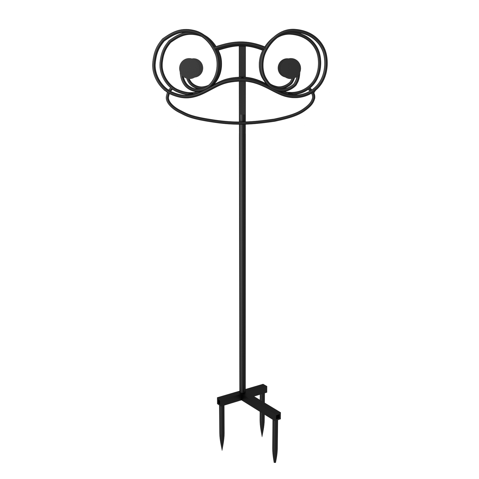 Chickadee Hose Holder, Copper Verdigris