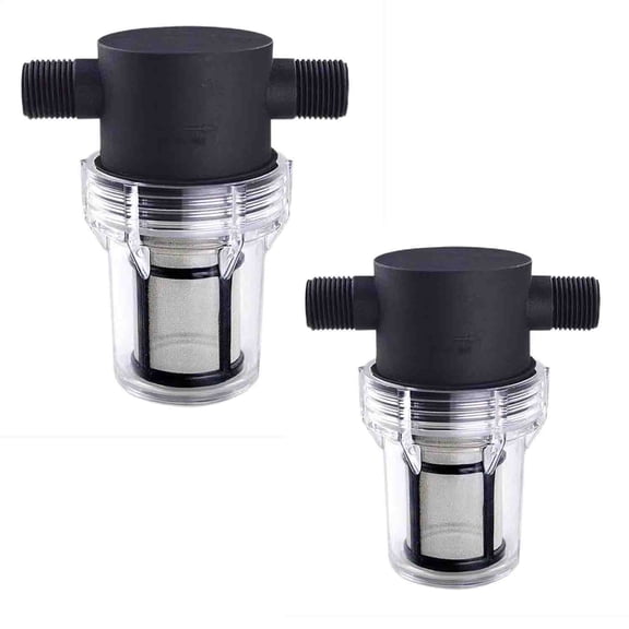 Garden Hose Inlet Filter for High Pressure Washer, Sediment Filter Attachment, Mesh Screen