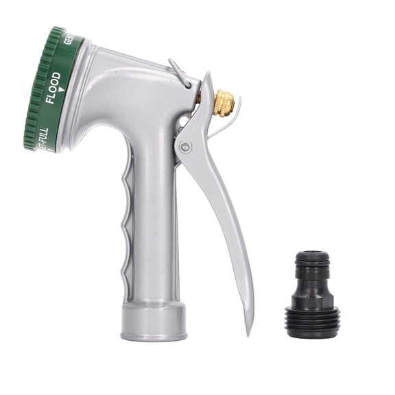 Garden Hose Nozzle Five Adjustment Modes Flexible Labor Saving Lock Design High Pressure Water Sprayer