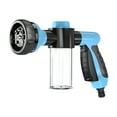 thumbnail image 1 of Garden Hose Nozzle, High Pressure Hose, 8-in-1 Spray Mode Foam Spray Watering Nozzle with Soap Dispenser, Comfortable Lightweight Design for Car Washing and Plant Watering, 1 of 3