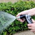 Garden Hose Nozzle, Metal Spray Nozzle High Pressure Water Nozzle With