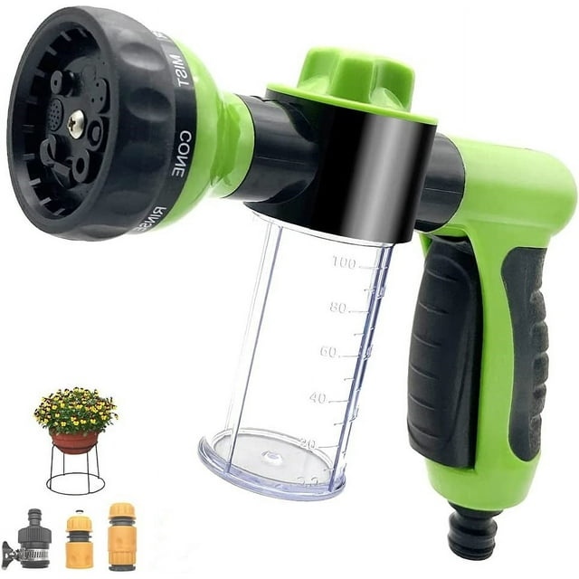 Garden Hose Nozzle, Hose Soap Sprayer Attachment, Car Wash Hose Sprayer