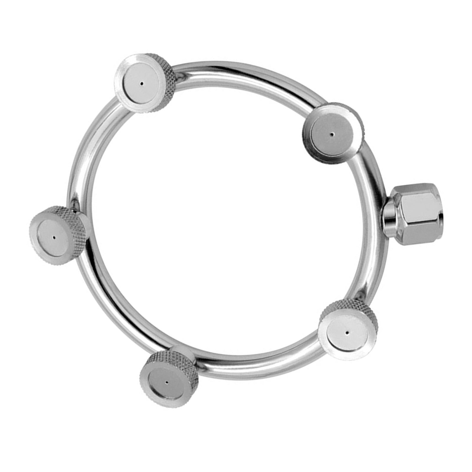 Heavy-Duty T-Shaped Stainless Steel Water Splitter Adapter – 3-Way Connector For High-Pressure HVAC, Irrigation, & Brewery Lines – 304 SS