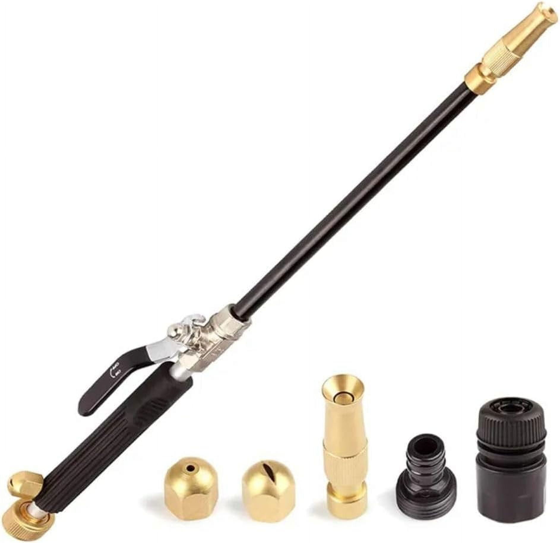 Garden Hose Nozzle Sprayer Heavy Duty High Power Water Wand