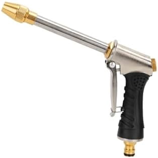 Garden Hose Nozzle with Threaded Connection, Lawn Wash Pet