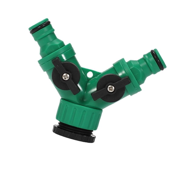 Garden Hose Pipe Splitter Drip Irrigation Water Connector Agricultural Y-Type Watering Connector Distributor