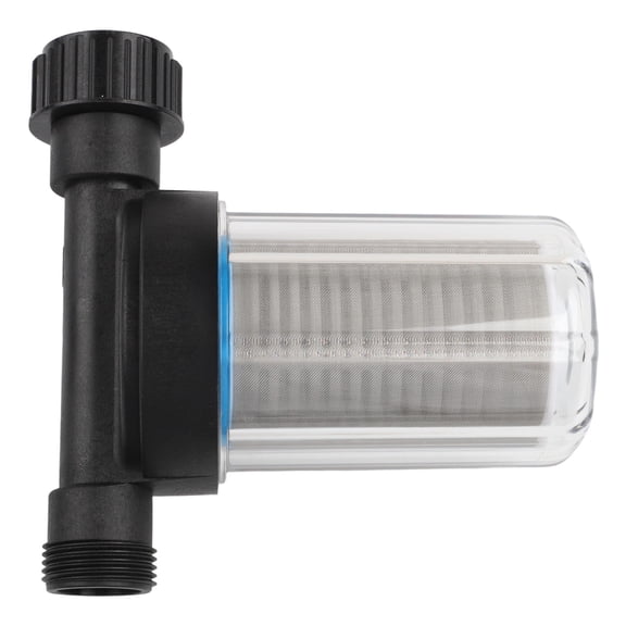 Garden Hose Pre-Filter with 150 Mesh Stainless Steel Screen,6-Tap Connector for Drip Irrigation Systems,Removable and Washable Agricultural Filter