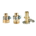 Garden Hose Repair Mender Kit Hose Connector 3/4 Male Female Connector