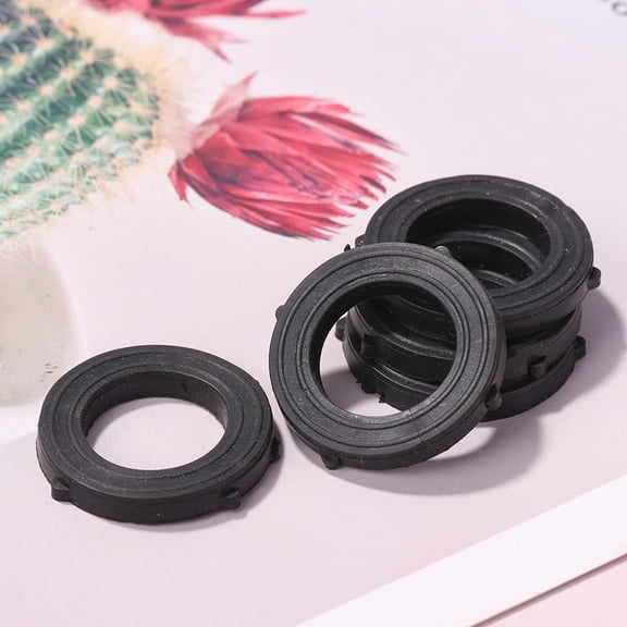 Garden Hose Rubber Washers 20-Pack, 3/4 Inch NBR Gaskets Replacement Seal Rings for Water Hose Fittings, Leak-Proof Universal Fit for Outdoor Faucets & Nozzles