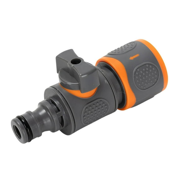 Garden Hose Shut Off Quick Connection Coupler with Shut Off Valved ...