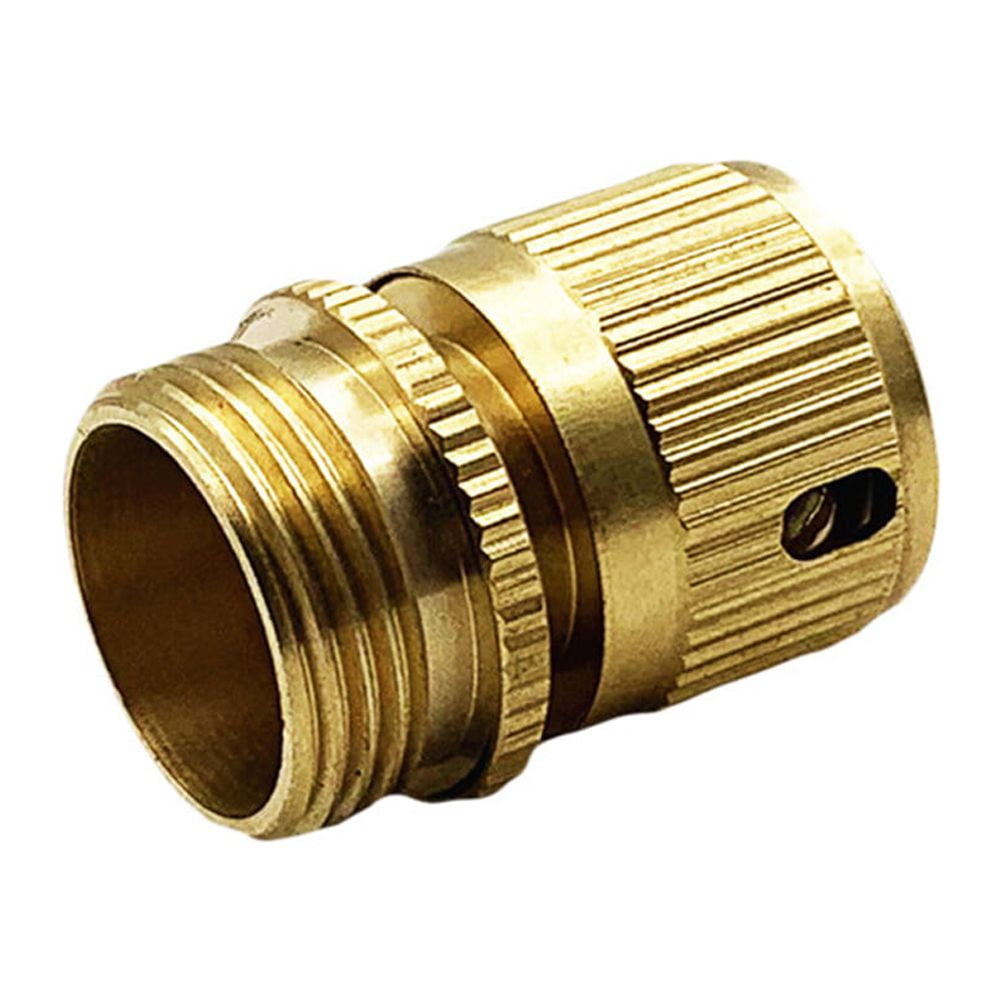 Garden Hose Splice Quick Connector Water Connectors Universal Check Valve CAR WASH 3 /4