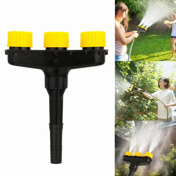 Garden Hose Sprayer Nozzle Watering Pipe Lawn Water Spray Misting Nozzle