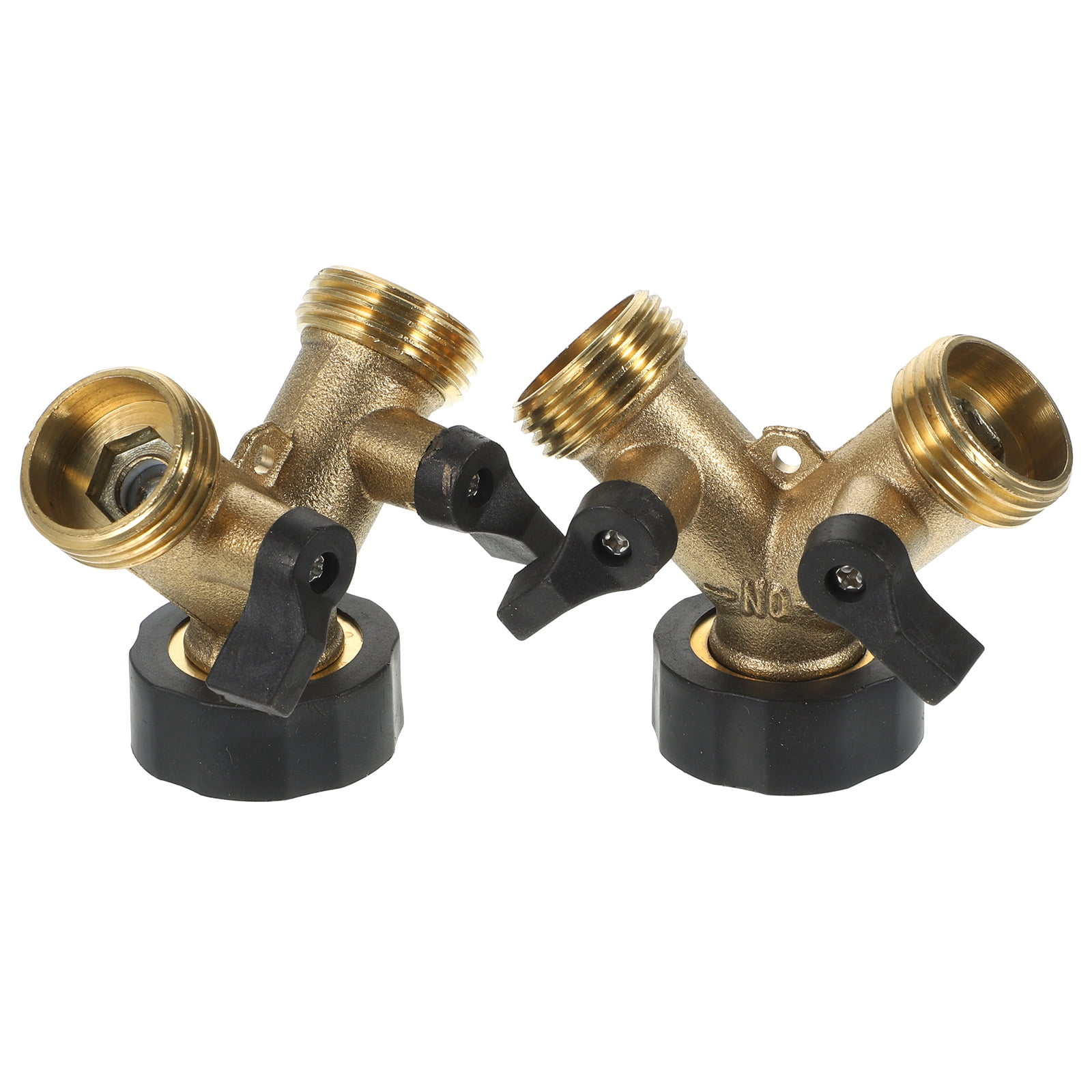 Garden Hose Y Splitter Quick Connect Fittings Faucet Water Tubing