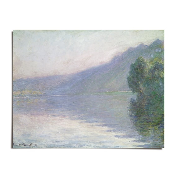 Garden House on the Zaan at Zaandam - Claude Monet - 8x10 - Wall Art Print - UNFRAMED
