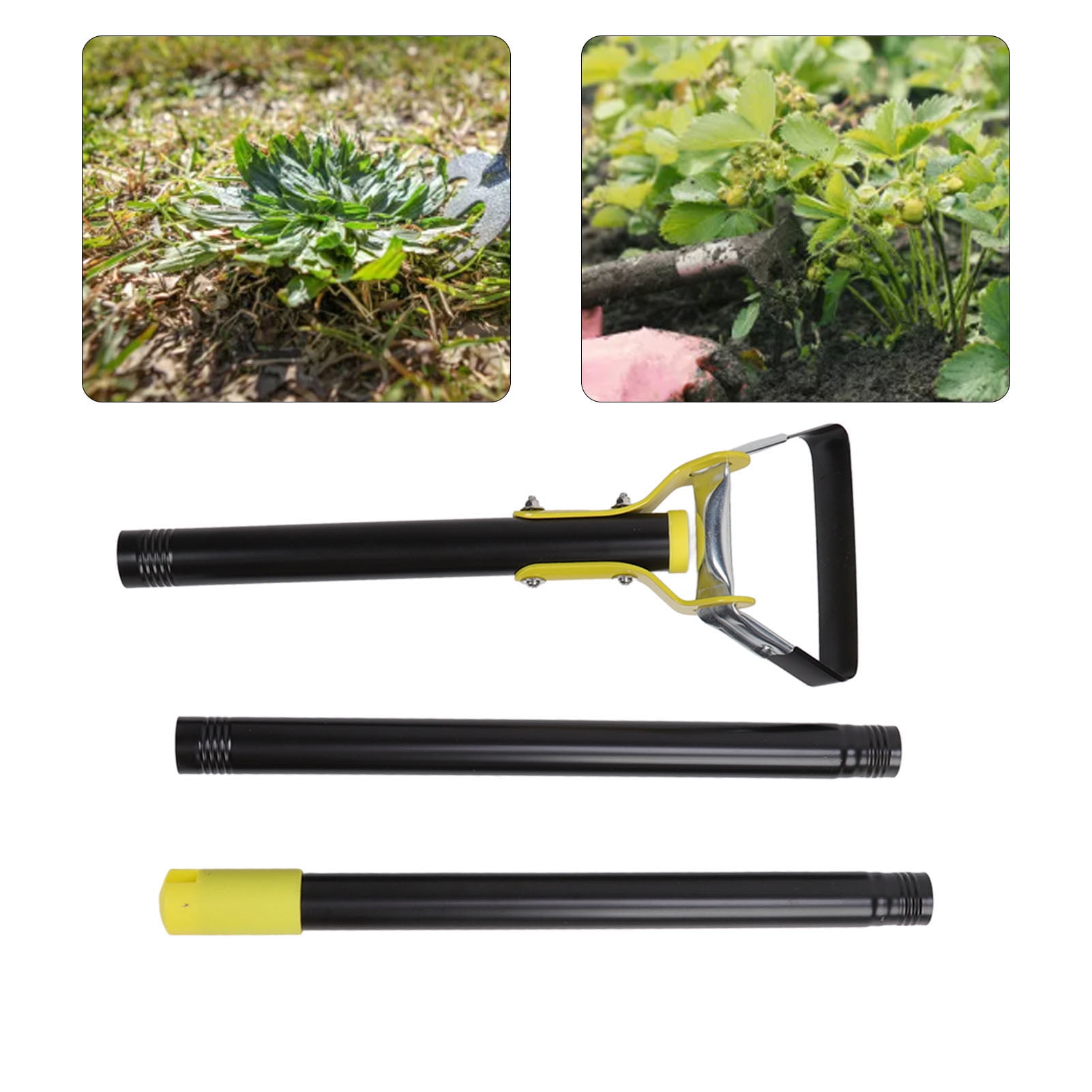 Garden Hula Hoe, Stainless Steel Handle Push Pull Garden Hoe Of