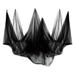 Garden Insect Mosquito Netting, 94.5"x157.5" Garden Patio Mesh Screen Net Fly Insect Bug Bird Net Barrier, for Patio Balcony Porch Gazebo Vegetables Fruits Plant Protection(Black)