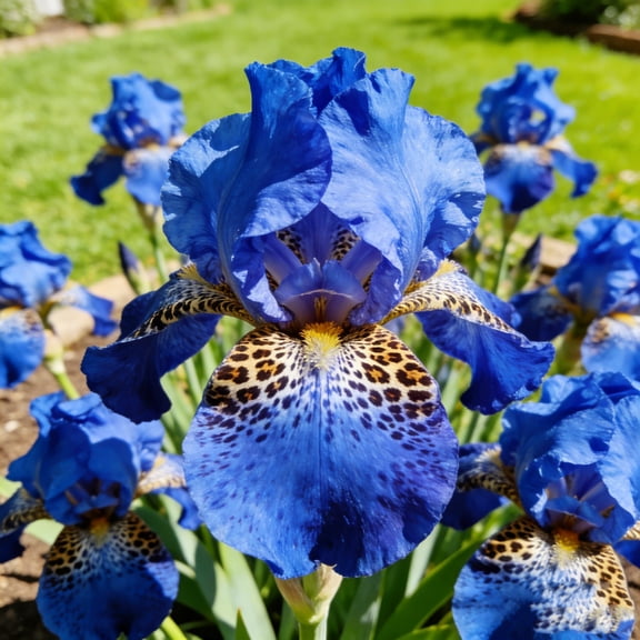Garden Iris for Yard Borders, Landscaping & Containers-Easy Grow-Low Effort-Ideal for Plant Pots & Planters