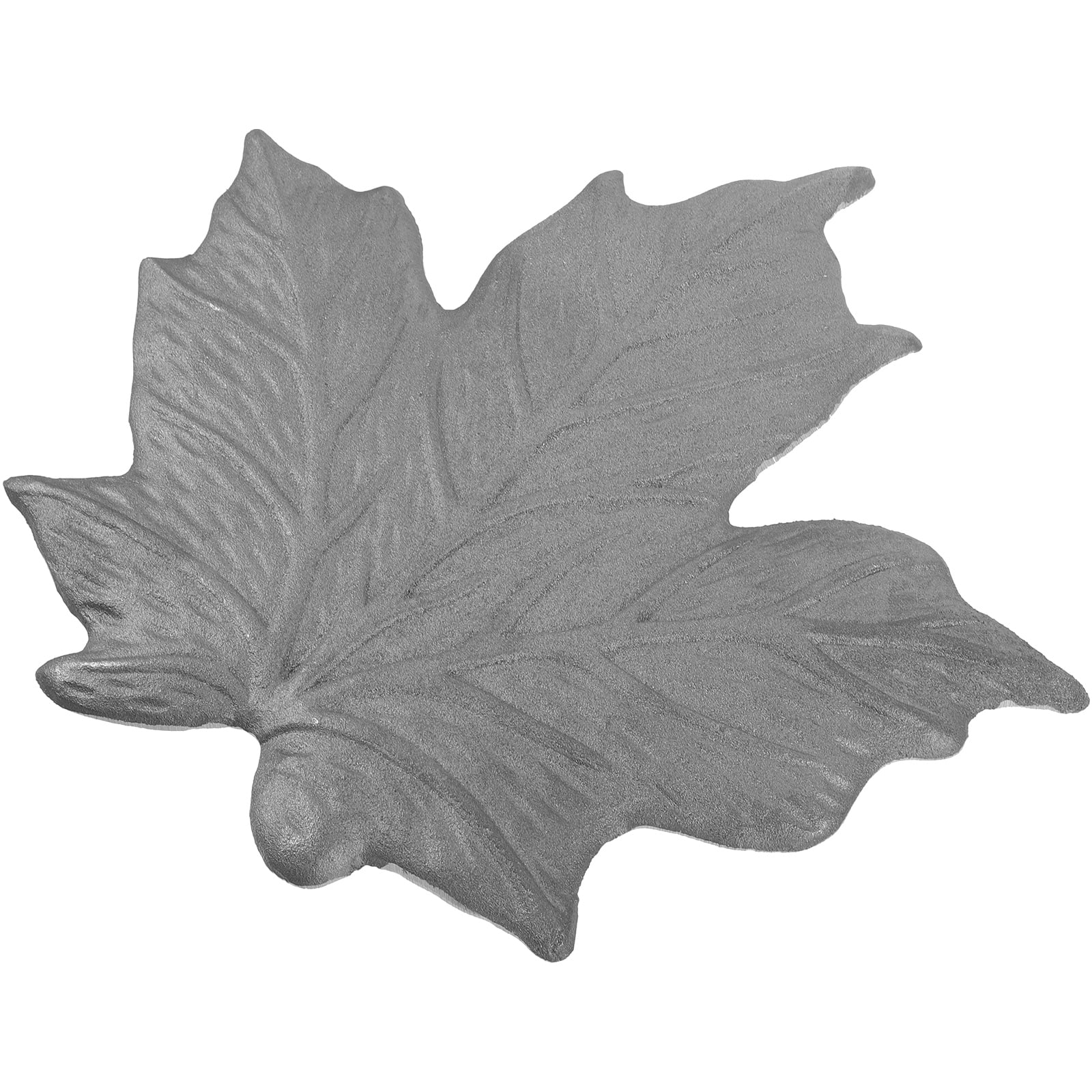 Garden Iron Paver Stone Walkway Stepping Stone Decorative Maple Leaf
