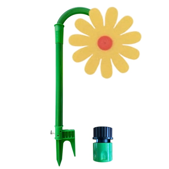 Garden Irrigation Accessory for Outdoor Yard Decoration Rotating Water Feature Sprinkler with Dancing Heads and Dynamic Spray Pattern for Garden