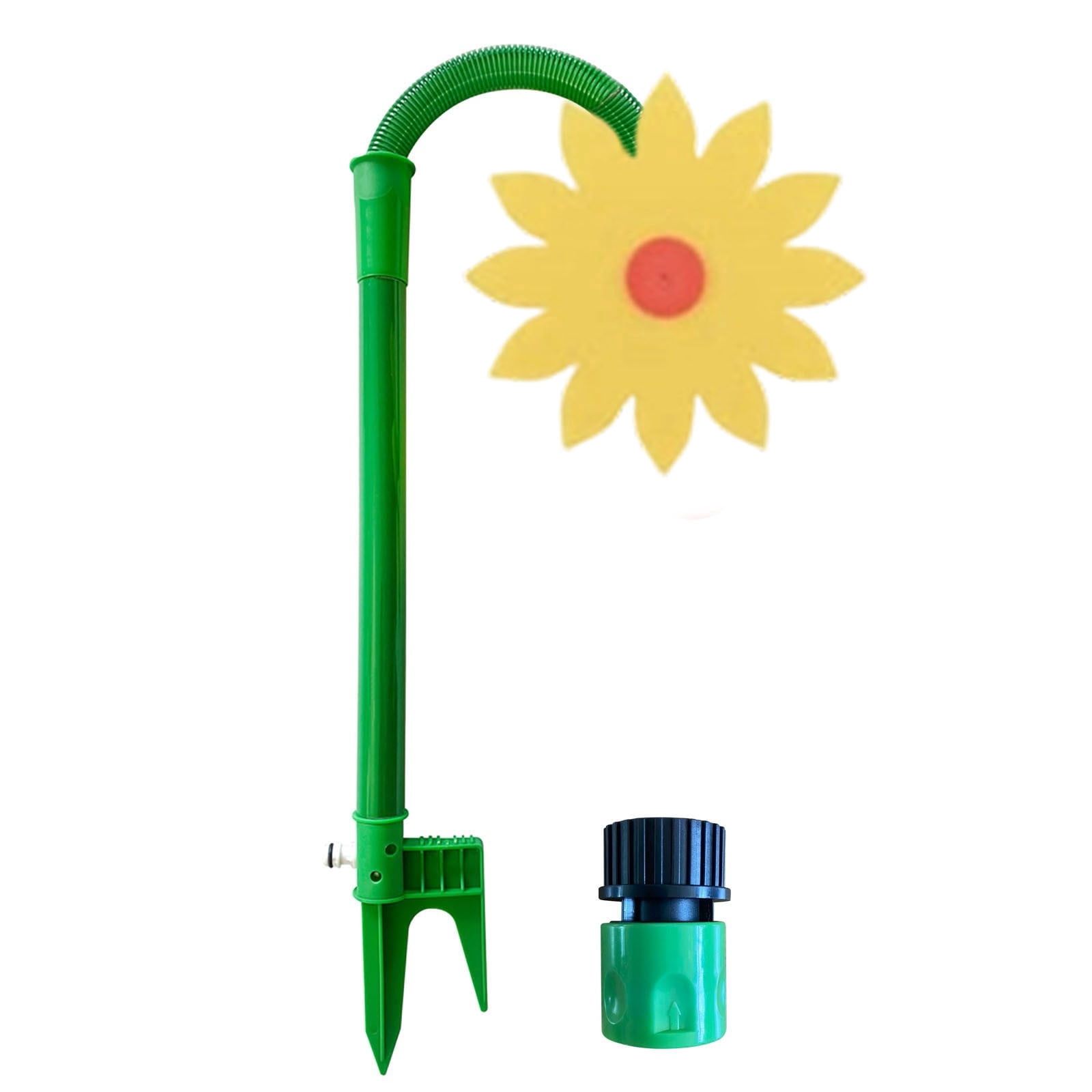 Garden Irrigation Accessory for Outdoor Yard Decoration Rotating Water Feature Sprinkler with Dancing Heads and Dynamic Spray Pattern for Garden