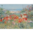 thumbnail image 1 of Garden  Isle Of Shoals  Maine Poster Print by Frederick Childe Hassam, 1 of 2