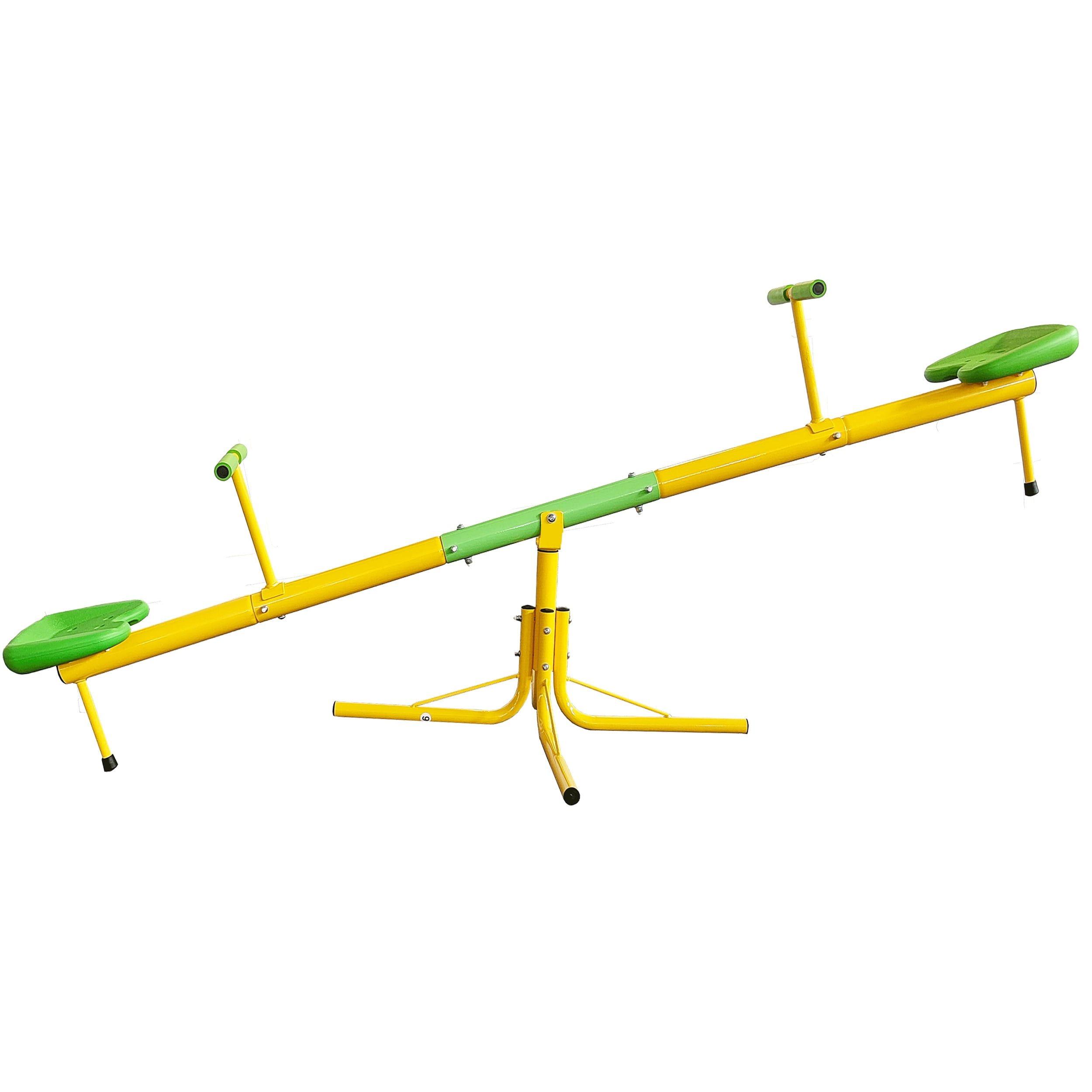 Garden Kids Playground Seesaw Steel Outdoor 360 Degree Rotation Teeter Totter Playground Equipment for Backyard