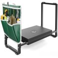 thumbnail image 1 of Garden Kneeler and Seat, 10.2" Wider Heavy Duty Thick Gardening Bench for Kneeling and Seat - Multifunctional Kneeler Bench, Gardening Gifts for Women, Seniors Grandparents, Black, 1 of 7