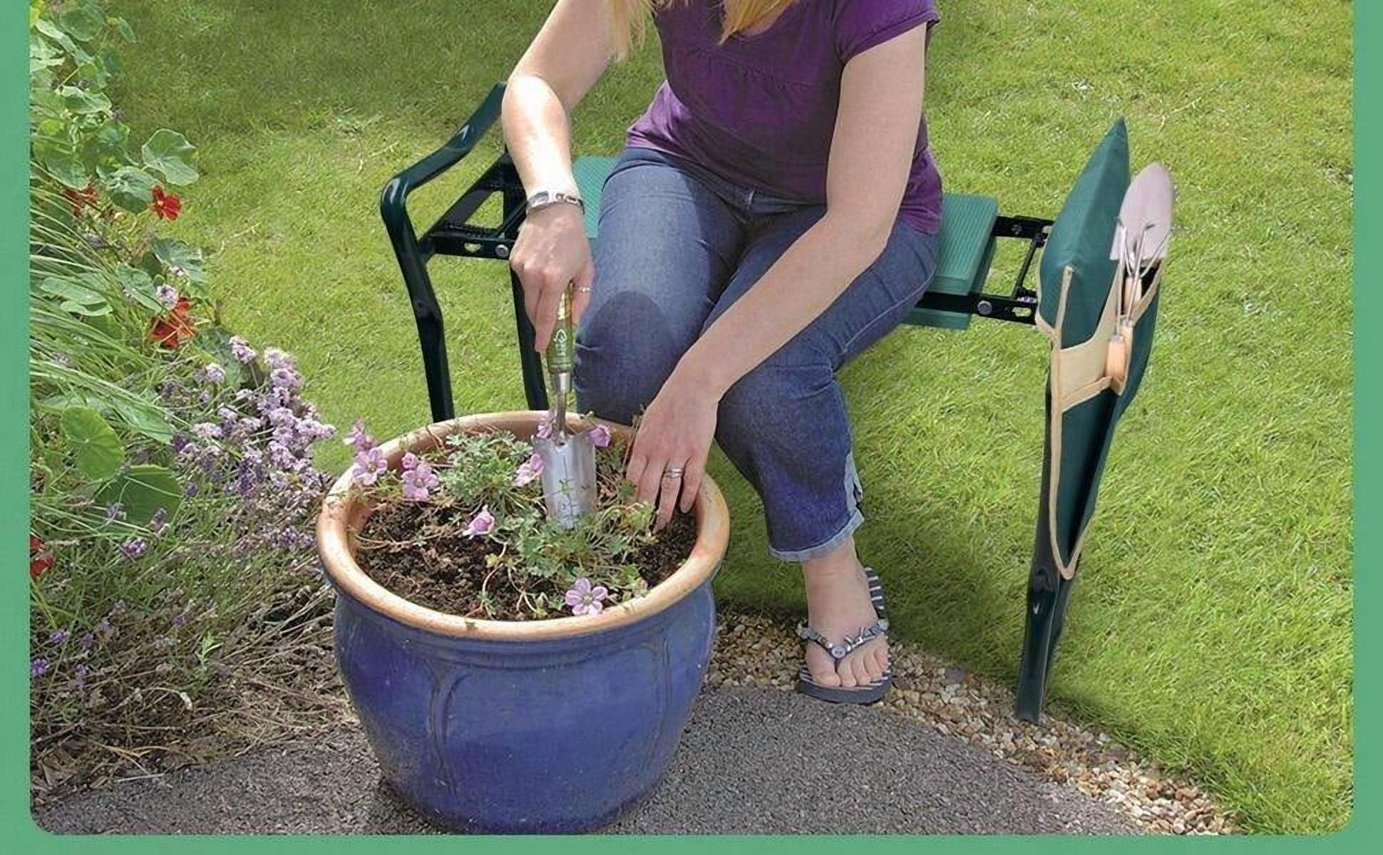 Garden Kneeler And Seat With Tool Bag - 1pc Heavy Duty Folding ...